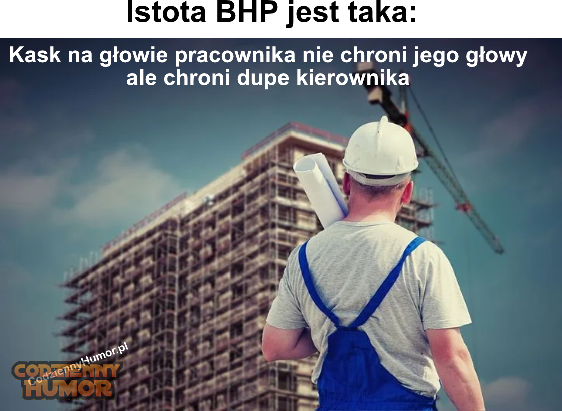 Istota BHP - budowlańcy