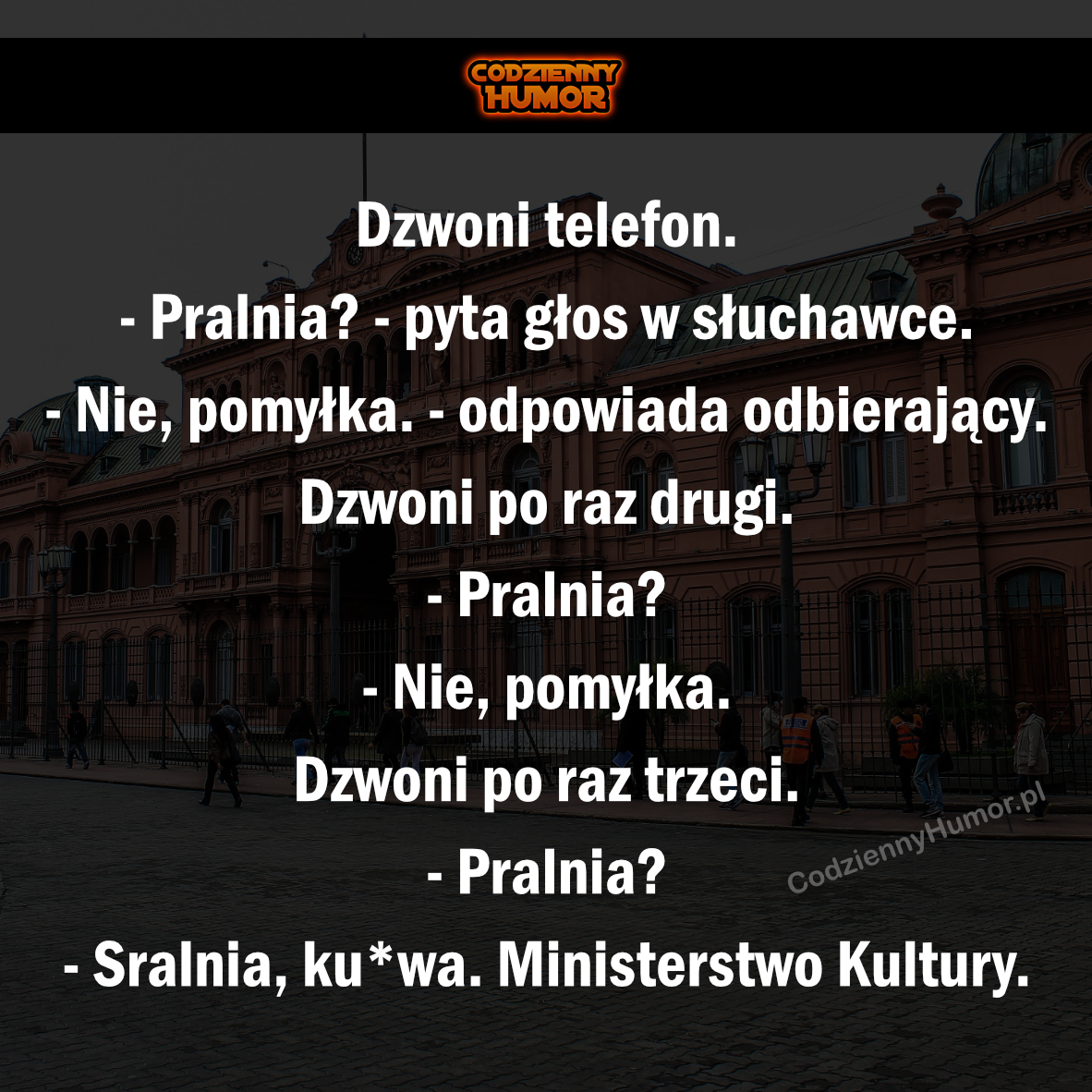 Dzwoni telefon do pralni