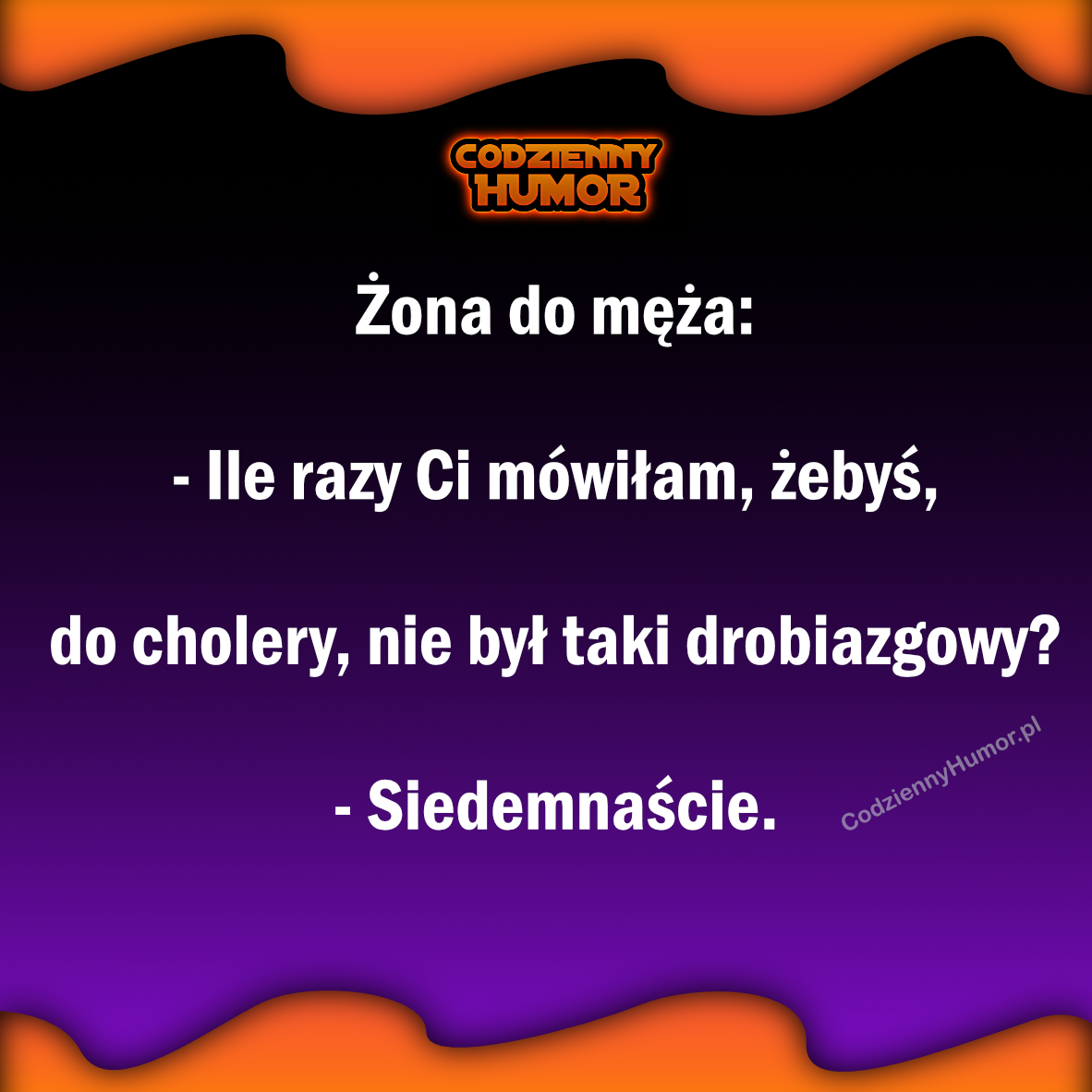 Mówi żona do męża