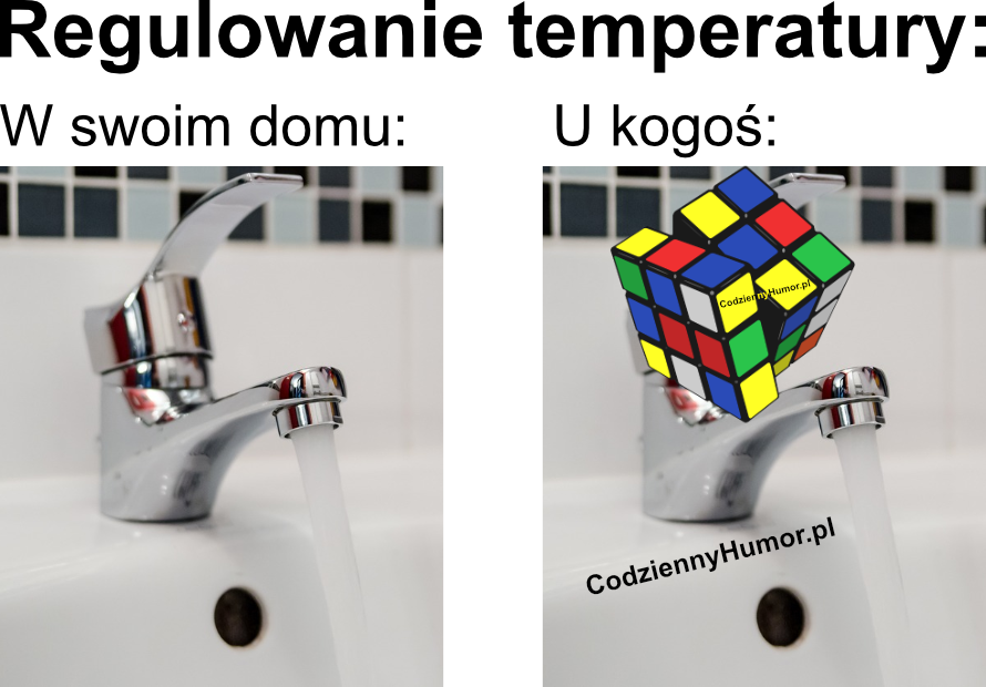 Regulacja temperatury w domu vs w gościach