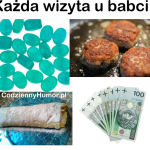 Typowa wizyta u babci