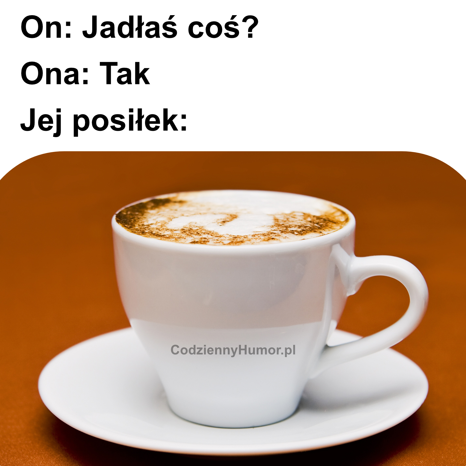 Jadłaś coś? - posiłek kobiet