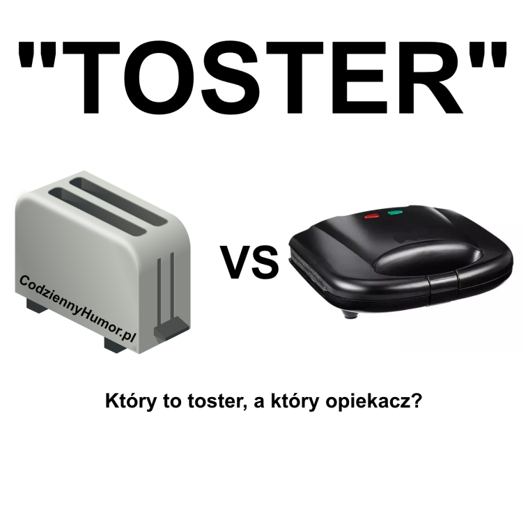 Toster vs opiekacz