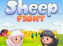 Sheep fight