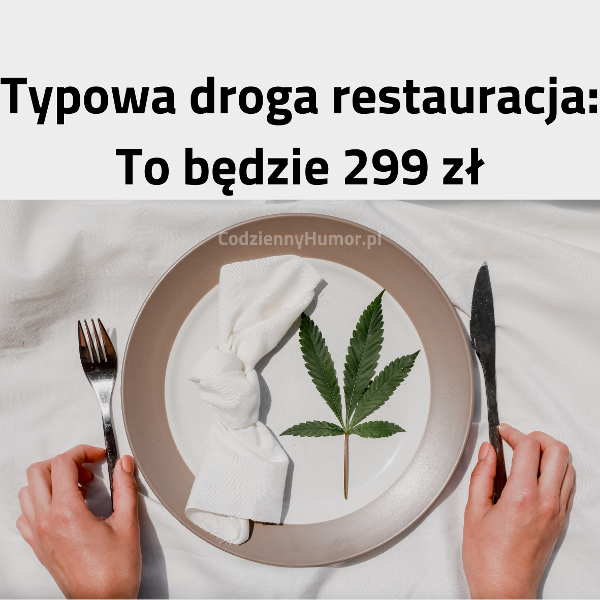 Typowa droga restauracja