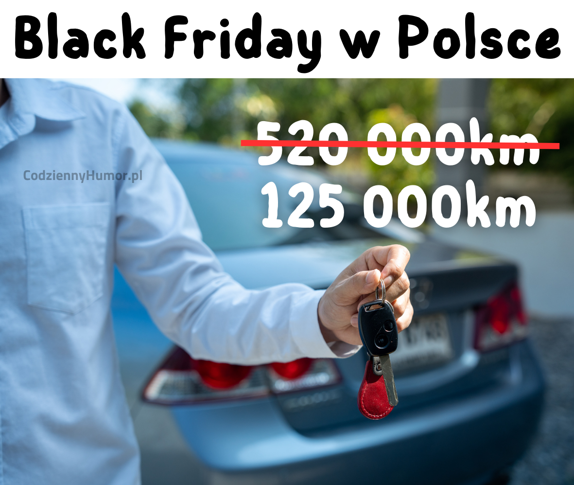 Mem o black friday w Polsce