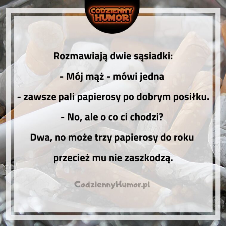 Papieros po posiłku