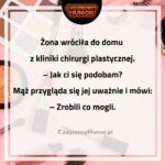 Żona po chirurgii