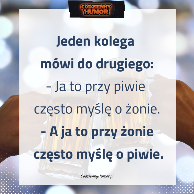 Żona i piwo