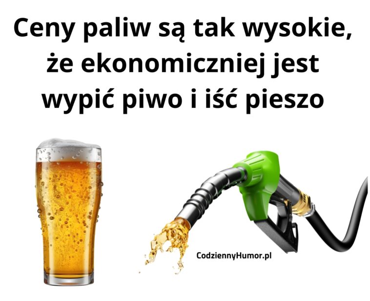 Wysokie ceny paliw