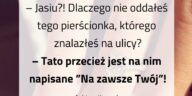 Znaleziony pierścionek