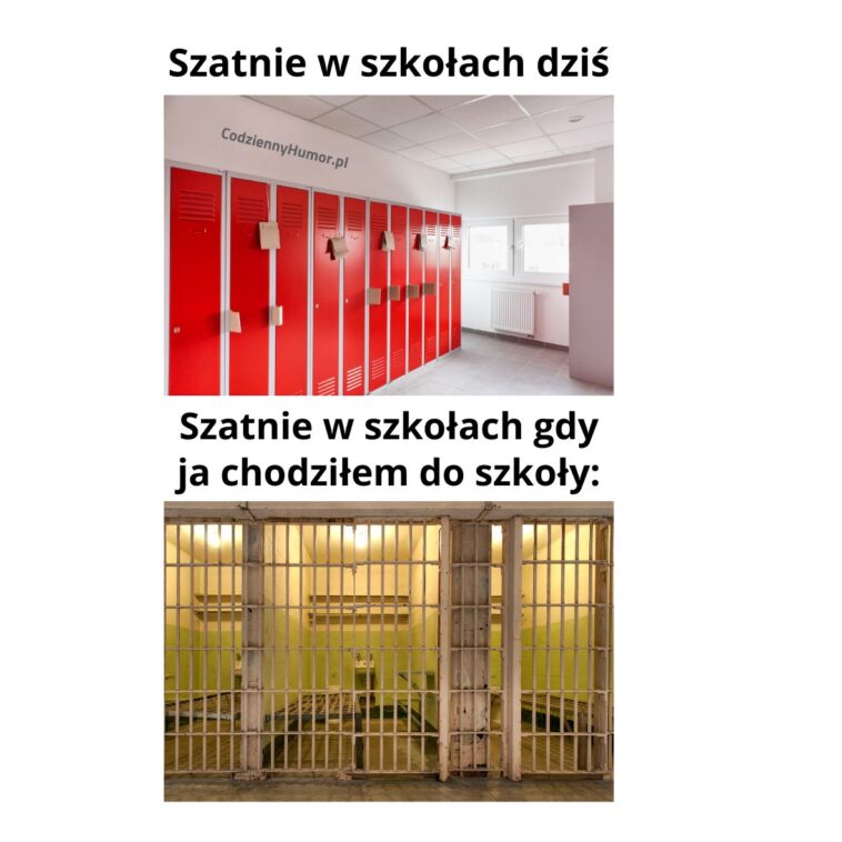 Szatnie w szkołach