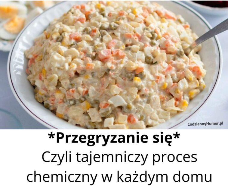 Przegryzanie się - tajemniczy proces sałatki jarzynowej