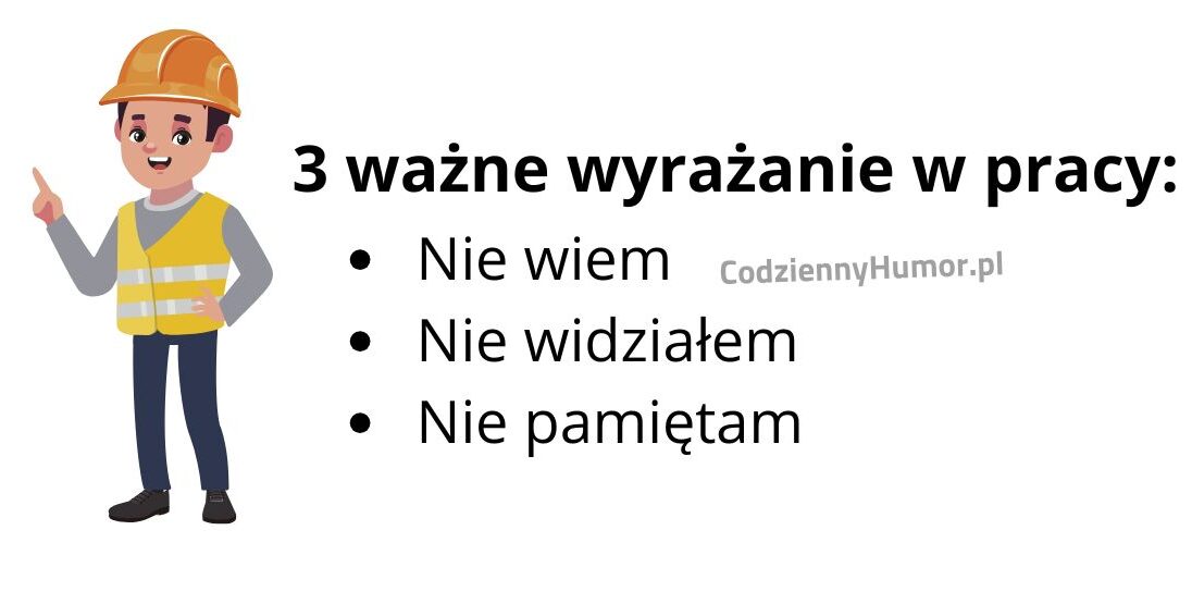 Ważne wyrażenia w pracy