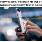 Wyciszenie telefonu