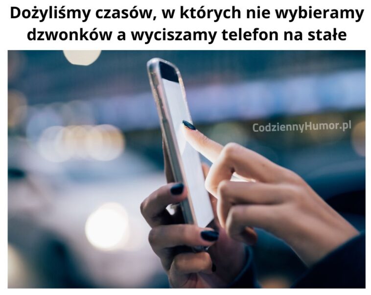 Wyciszenie telefonu