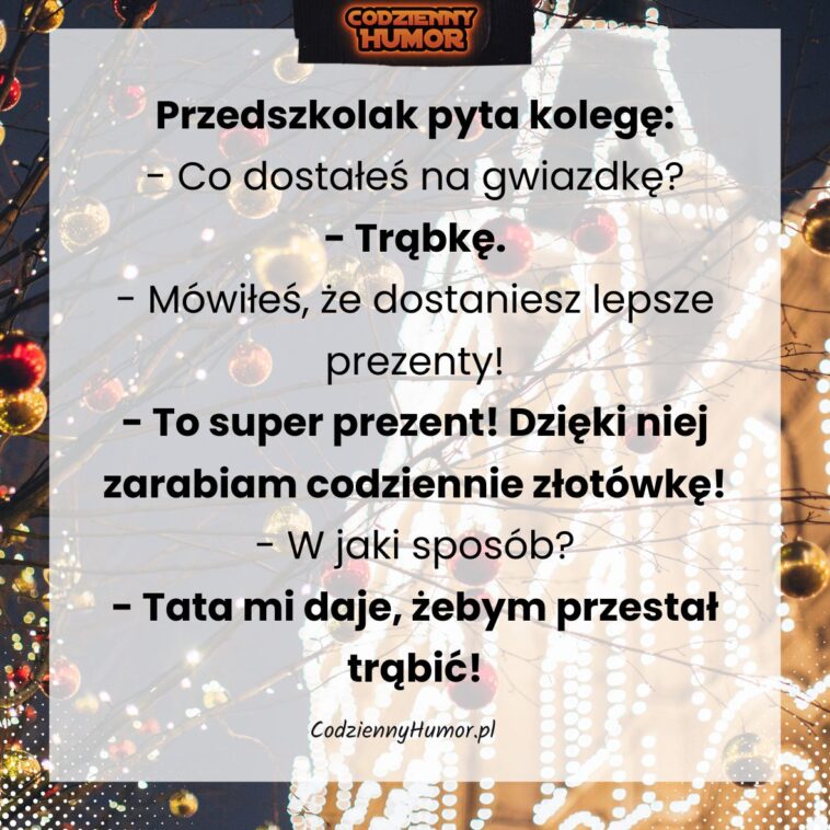 trąbka na święta