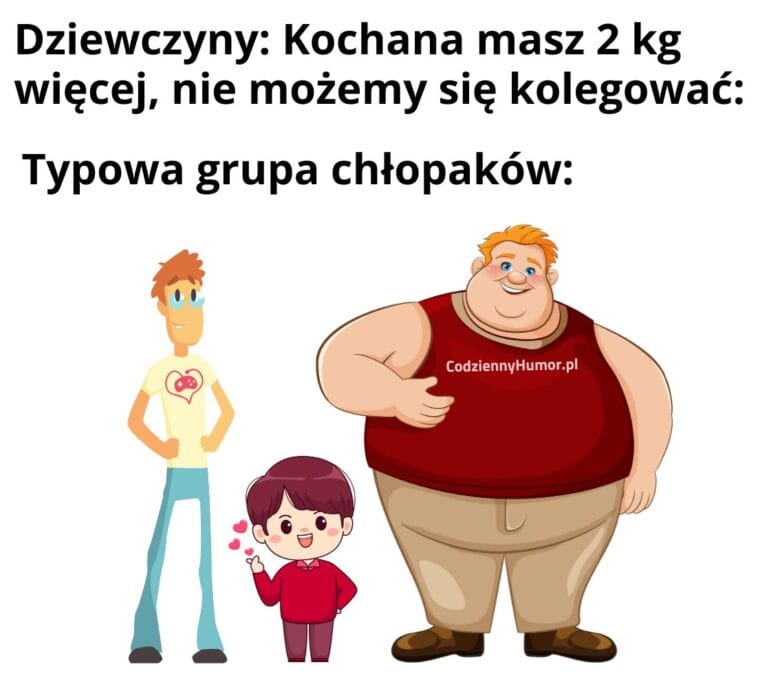 Typowa grupa chłopaków