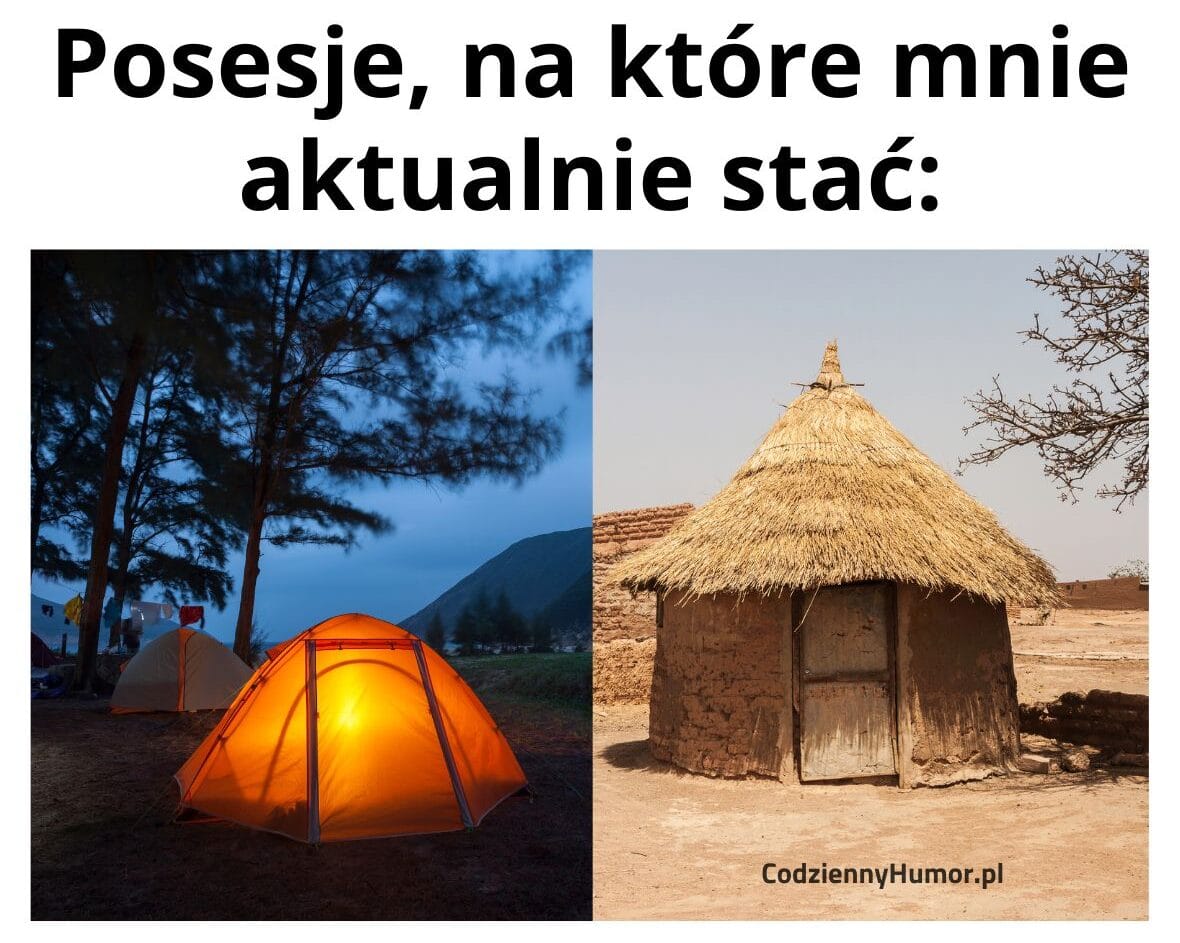 Posesje na które mnie stać