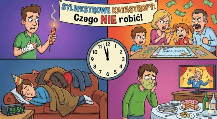 czego nie robic w sylwestra