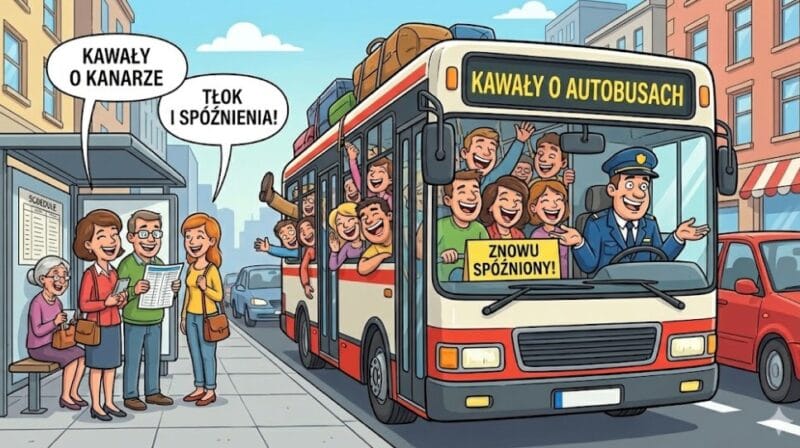 kawały o autobusach