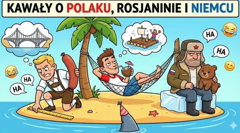 kawały o polaku rosjaninie i niemcu