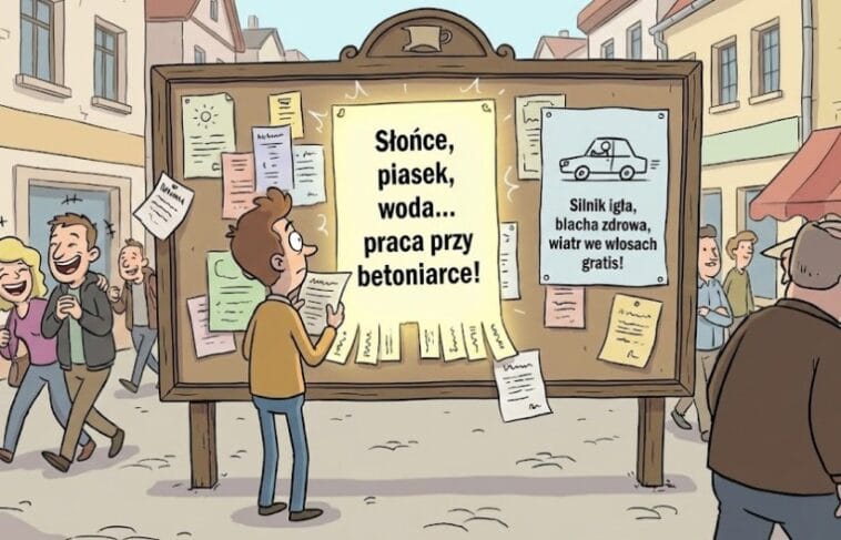 śmieszne ogłoszenia